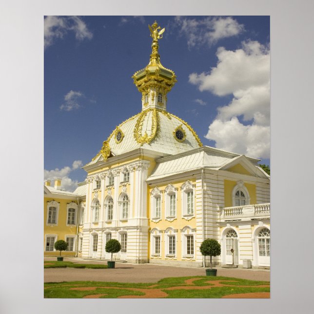 Russia. Petrodvorets. Peterhof Palace. Peter the 5 Poster (Front)