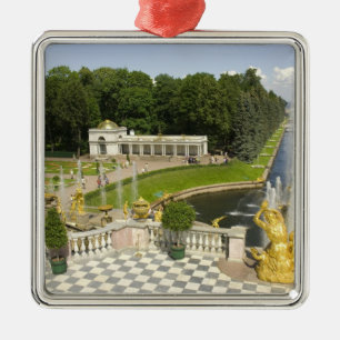 Russia. Petrodvorets. Peterhof Palace. Peter the Metal Ornament