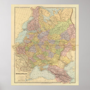 Russia, Poland Poster