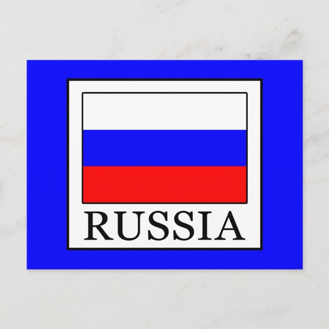 Russia Postcard (Front)