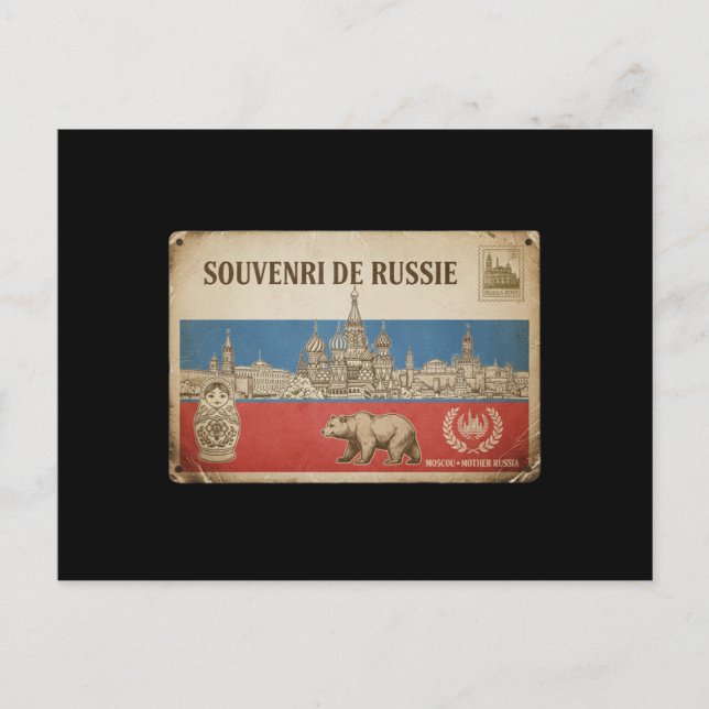 Russia postcard (Front)