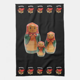 Russia - Russia Babuschka Dishcloths Kitchen Towel