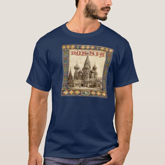 Russia, St. Basil's T-Shirt (Front)