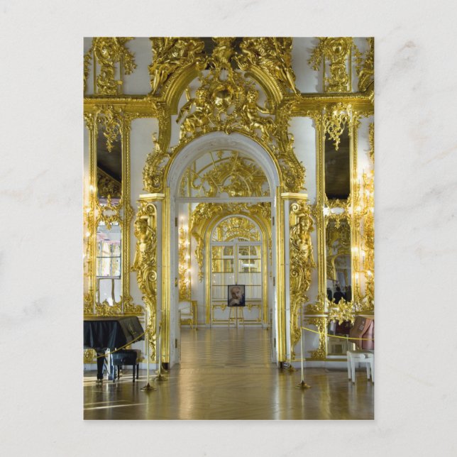 Russia, St. Petersburg, Catherine's Palace (aka 12 Postcard (Front)