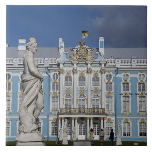 Russia, St. Petersburg, Catherine's Palace (aka 5 Tile (Front)