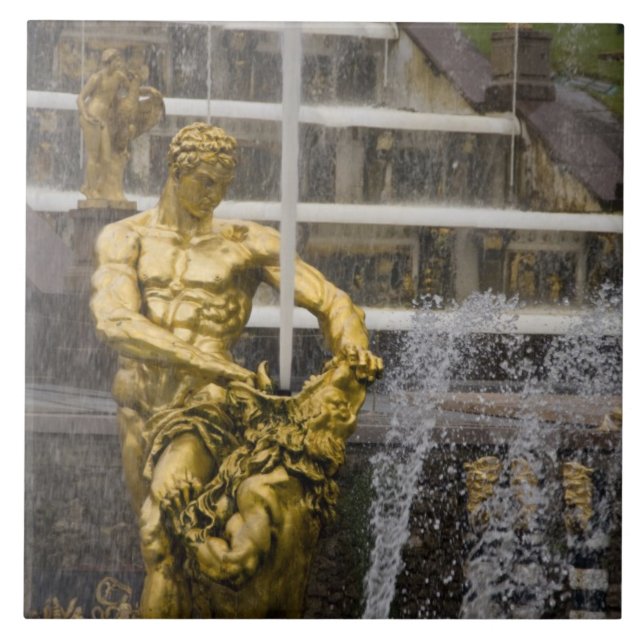 Russia, St. Petersburg, Peterhoff (aka 3 Tile (Front)
