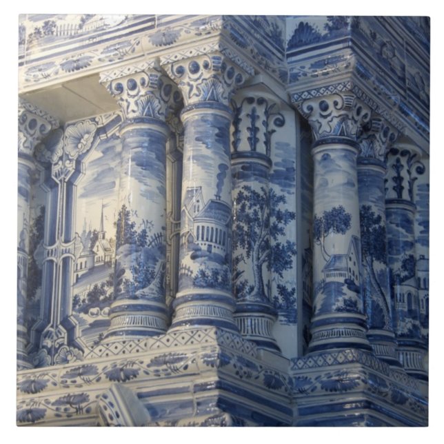 Russia, St. Petersburg, Pushkin, Catherine's 2 Tile (Front)