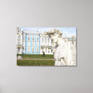 Russia, St. Petersburg, Pushkin, Catherine's 3 Canvas Print