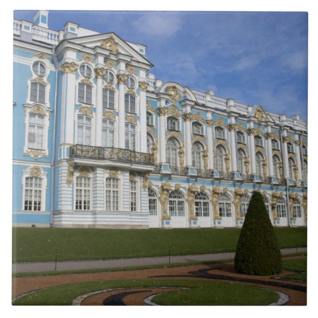 Russia, St. Petersburg, Pushkin, Catherine's 4 Tile (Front)