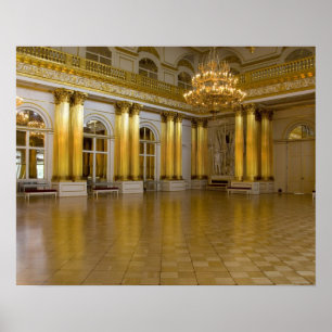 Russia, St. Petersburg, The Hermitage (aka 3 Poster