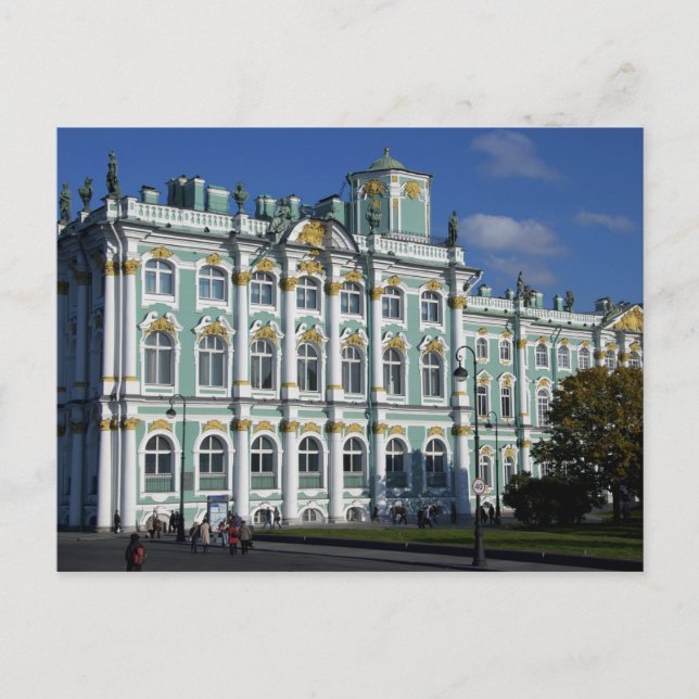 Russia, St. Petersburg, Winter Palace, The 2 Postcard (Front)