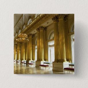 Russia, St. Petersburg, Winter Palace, The 3 2 Inch Square Button