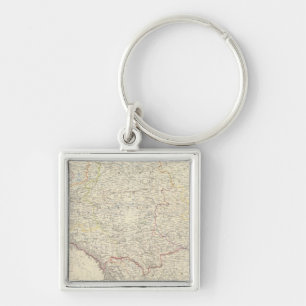 Russia SW, Poland Keychain