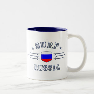 Russia Two-Tone Coffee Mug