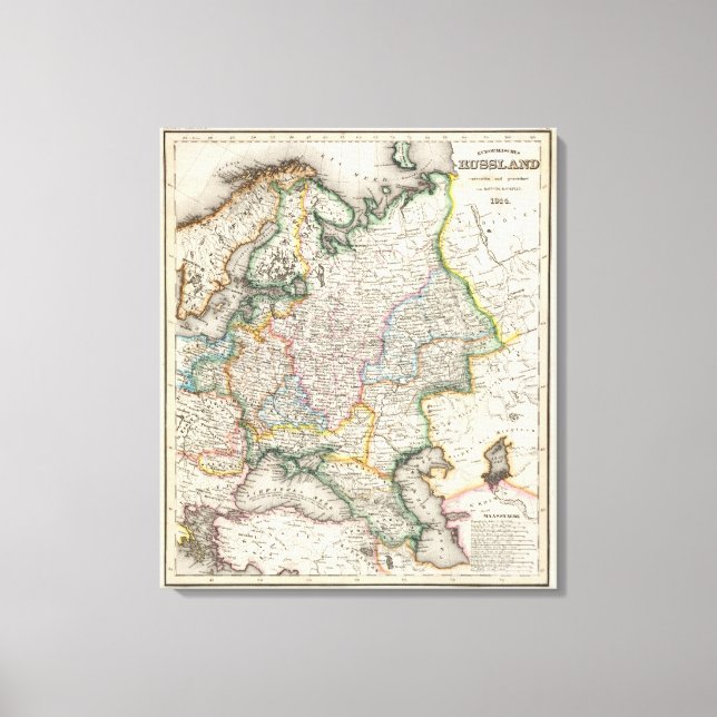 Russia, Ukraine Canvas Print (Front)