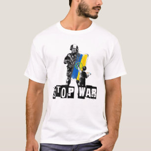 RUSSIA UKRAINE STOP WAR For World Peace T-Shirt