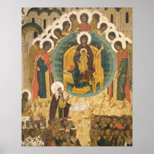 Russia, Vologda, Goritzy, Kirillov-Belozersky Poster