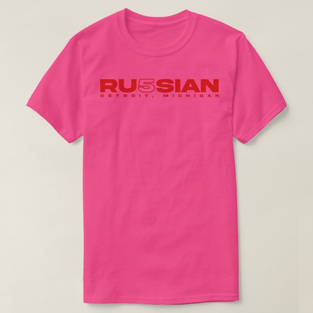 Russian 5  1 T-Shirt (Design Front)