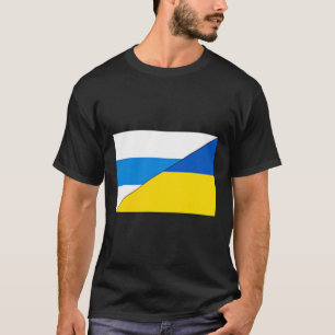 Russian Anti-war Flag Ukraine Flag Net Voyne No To T-Shirt