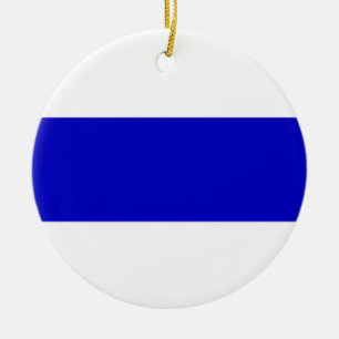 russian anti war flag ukraine invasion solidarity  ceramic ornament