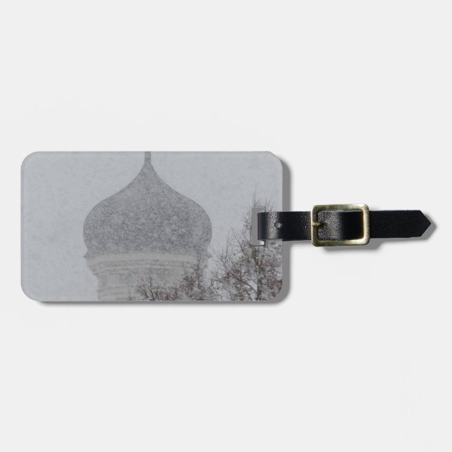 Russian Blizzard Luggage Tag (Front Horizontal)