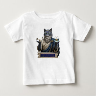 Russian Blue Archimedes Cat Baby T-Shirt