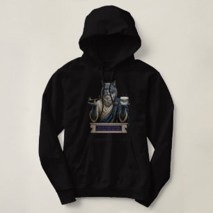 Russian Blue Archimedes Cat Hoodie