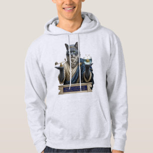 Russian Blue Archimedes Cat Hoodie