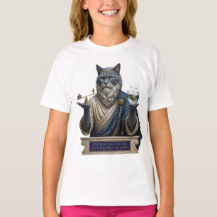 Russian Blue Archimedes Cat T-Shirt
