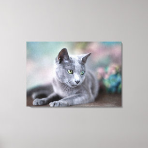 Russian Blue Canvas Print