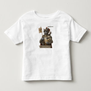 Russian Blue Conquistador Cat – Honour & Legacy Toddler T-shirt
