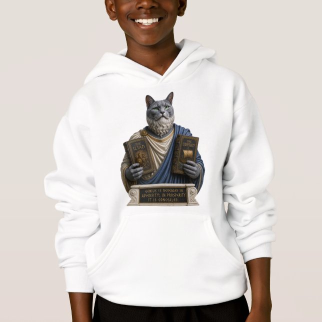 Russian Blue Homer Cat (Front)