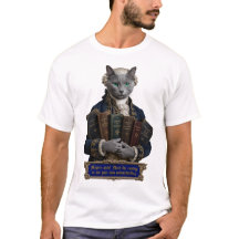 Russian Blue Immanuel Kant Cat