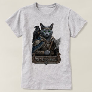 Russian Blue Noble Odin’s Cat T-Shirt