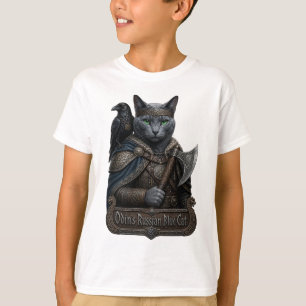 Russian Blue Noble Odin’s Cat T-Shirt