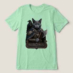 Russian Blue Noble Odin’s Cat Tri-Blend Shirt