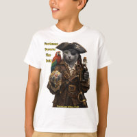 Russian Blue Pirate Cat – Fortune Favours The Bold