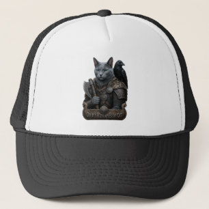 Russian Blue Veteran Odin’s Cat Trucker Hat