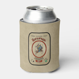 Russian Bogatyr Beer Can Cooler