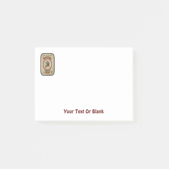 Russian Bogatyr Beer Post-it Notes (Front)