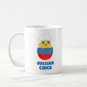 Russian Chick, a Girl from Russia Coffee Mug