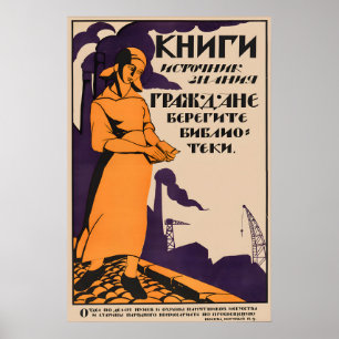 Russian Civil War Poster Books are the source of