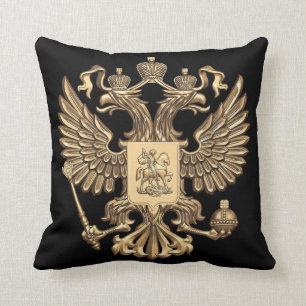 Russian Coat of arms Throw Pillow