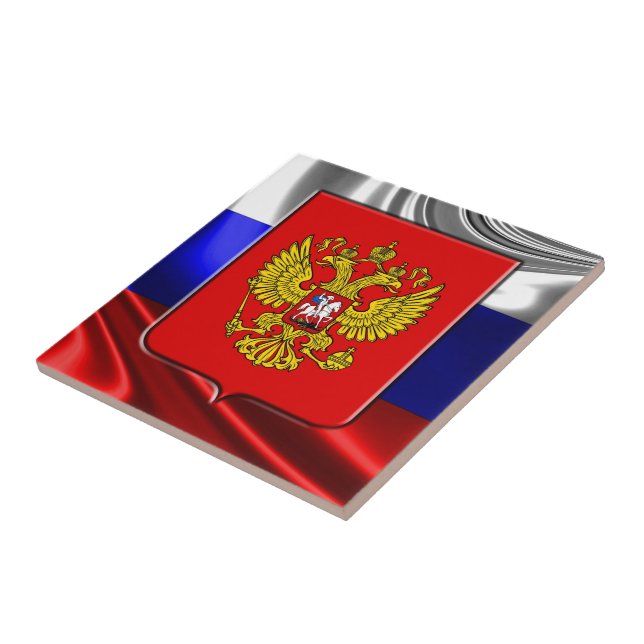 Russian Coat of arms Tile (Side)