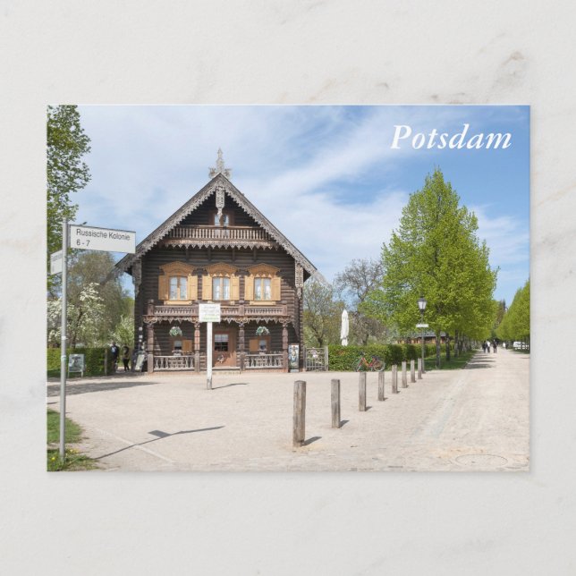 Russian Colony Alexandrowka Postcard (Front)