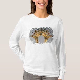 Russian diadem, gold set with pearls T-Shirt