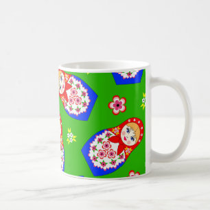Russian doll mug