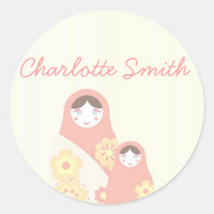 Russian Doll Sticker
