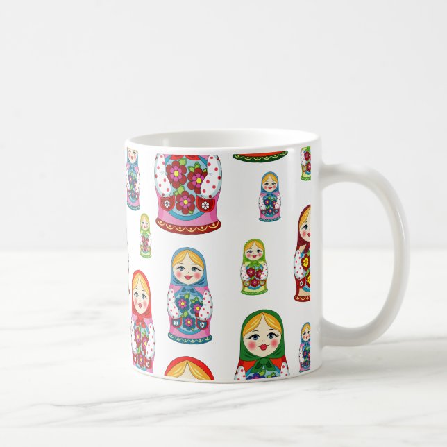 russian dolls coffee mug (Right)