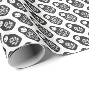 Russian Dolls Wrapping Paper